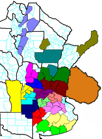 Mapa de Distritos