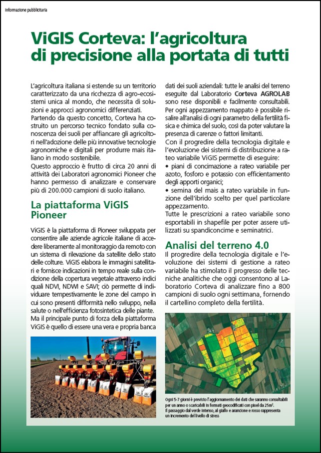 Anteprima dell'articolo su ViGIS