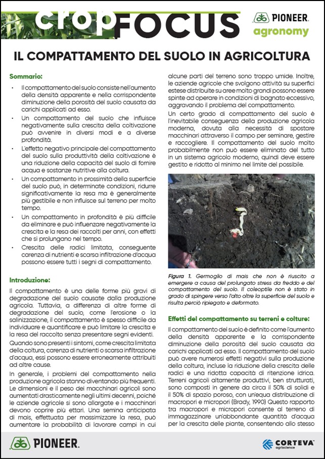 Anteprima dell'articolo sul compattamento del suolo