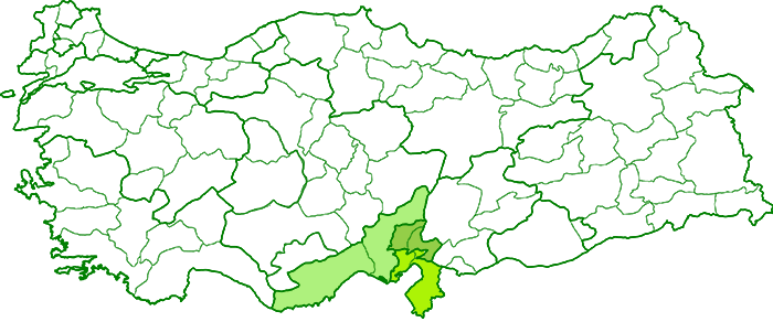 Map Cukurova