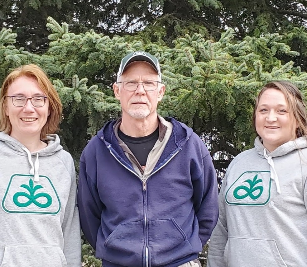 Valerie Hobbs, Stephen Broad, Lauren Scherpenzeel from Blythe Brae