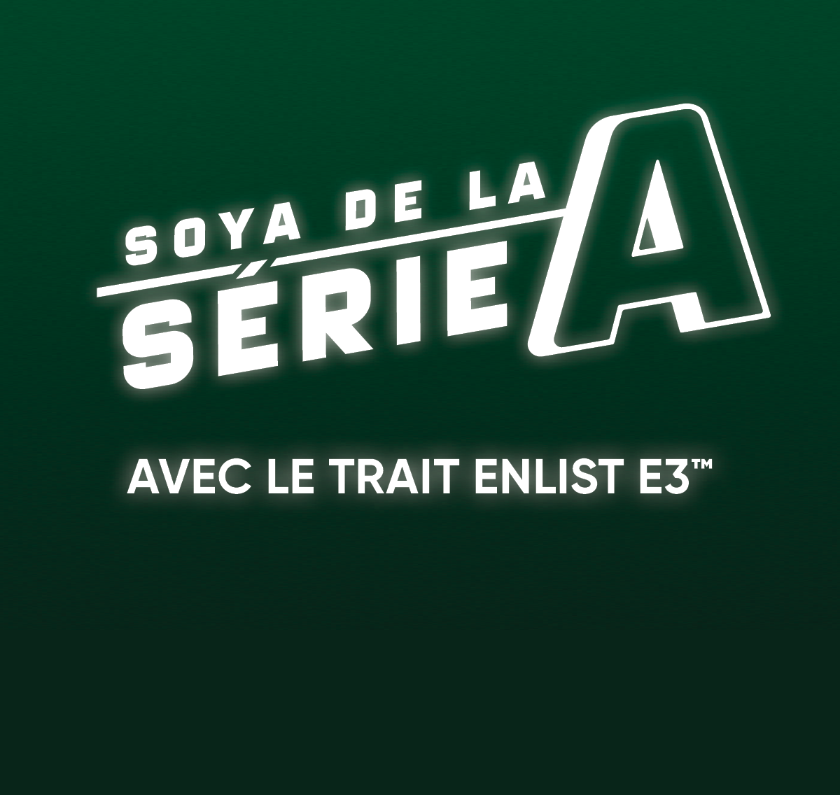 Potentiel de rendement élevé des soyas Série A