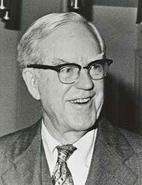 Photo - black and white - James Wallace - President of the Pioneer Hi-Bred Corn Company