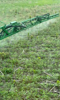 Photo - soybean field operation
