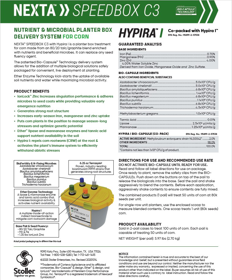 NEXTA SPEEDBOX C3 HYPIRA I Product Sheet