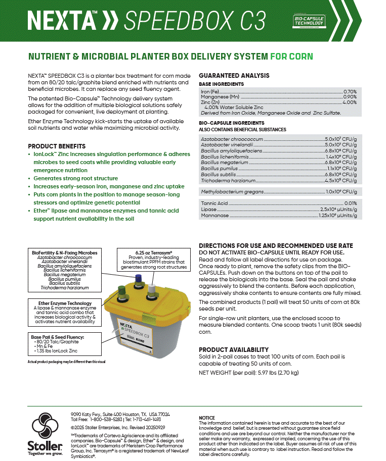 NEXTA SPEEDBOX C3 Product Sheet