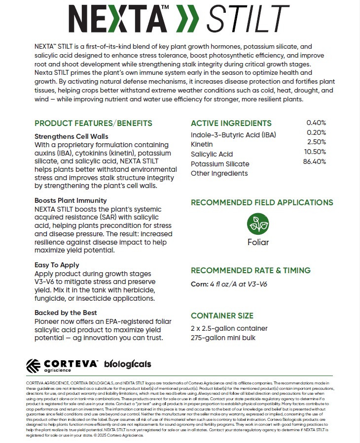 NEXTA STILT Product Sheet