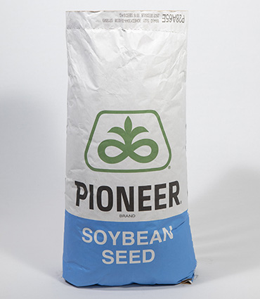 Pioneer soybean seed bag