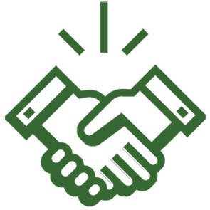 Building together - Handshake icon